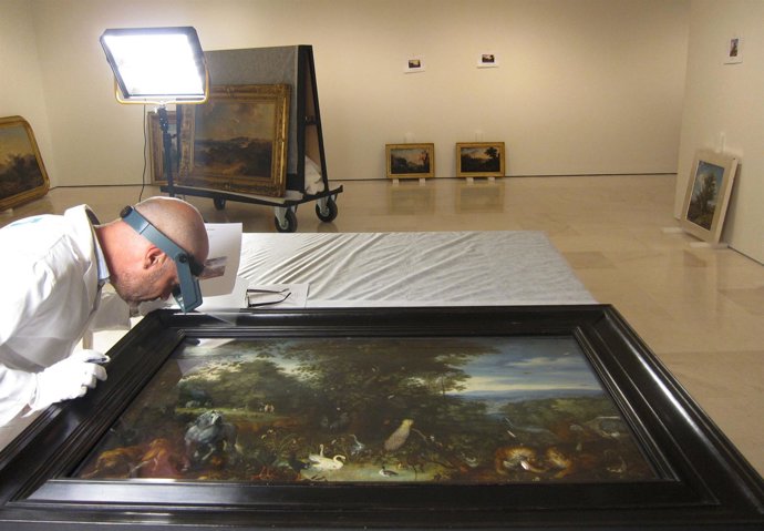 'El Jardín Del Edén', De Jan Brueghel El Viejo, En El Museo Thyssen De Málaga