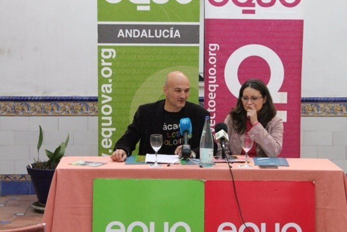 El Candidato A La Presidencia De Andalucía Por EQUO, Esteban De Manuel