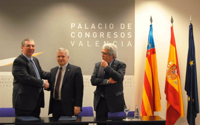 Firma Del Acuerdo Entre CSIC Y Palacio De Congresos