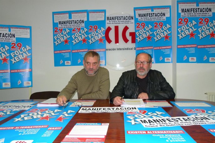 CIG Presenta Su Manifestación Central En Vigo 29 De Marzo