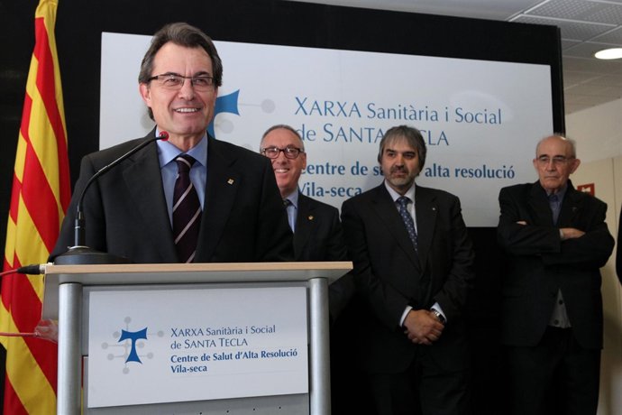 El Presidente A.Mas Inaugura El Centro De Salud De Alta Rescolución De Vila-Seca