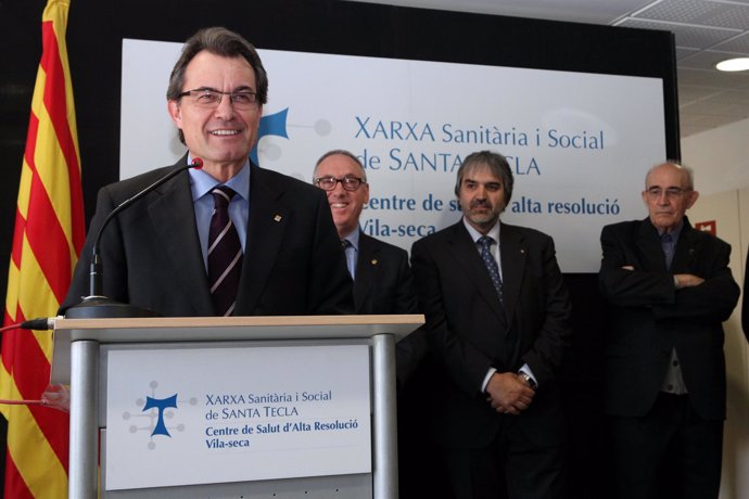 El Presidente A.Mas Inaugura El Centro De Salud De Alta Rescolución De Vila-Seca