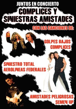 Cartel Del Proyecto 'Cómplices Y Siniestras Amistades'