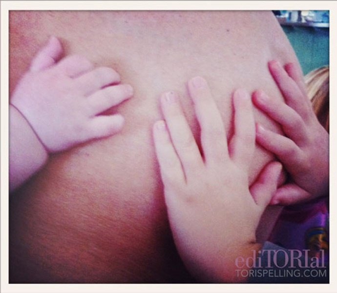 Tori Spelling Embarazada