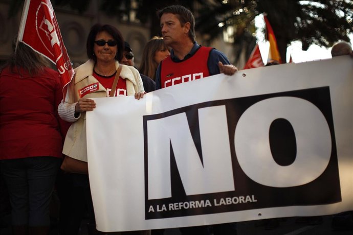Manifestación Contra La Reforma Laboral