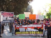 Cerca de 4.000 personas se manifiestan en Murcia para denunciar el estancamiento de las ayudas por los seísmos de Lorca