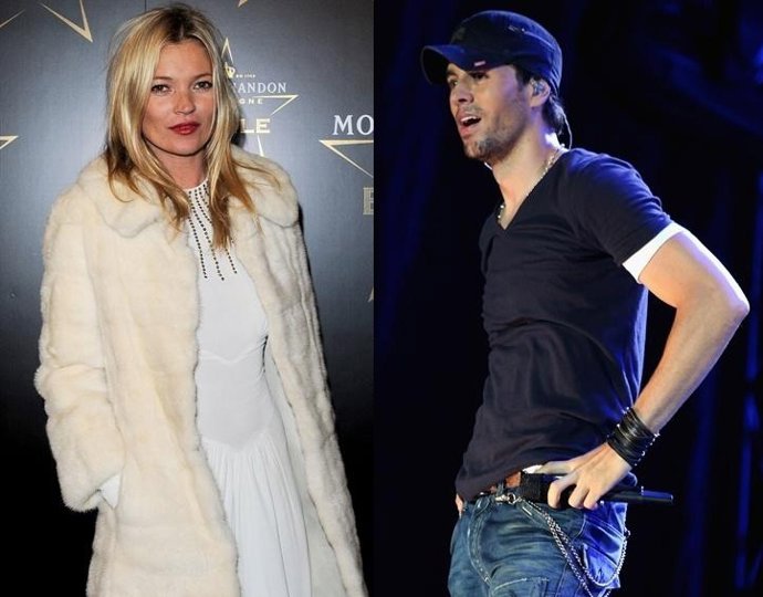 Montaje Kate Moss Enrique Iglesias