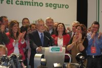 Griñán da la vuelta a las encuestas y apuesta por un "gobierno estable"