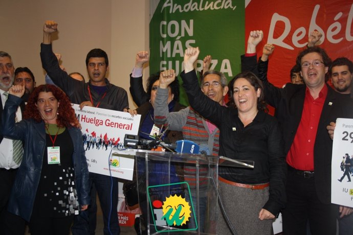 IU Celebra Sus Resultados Del 25M En Granada