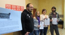 Integrantes De La Plataforma Juvenil Por La Huelga General