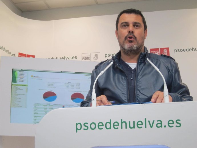 El Secretario De Organización Del PSOE De Huelva, Jesús Ferrera.