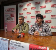 El Secretario De La Federación De Industria De CC.OO En Valladolid