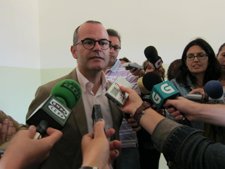 El Conselleiro De Educación, Jesús Vázquez