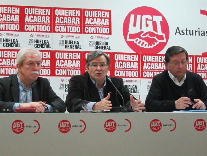 Rueda De Prensa De MCA-UGT Asturias