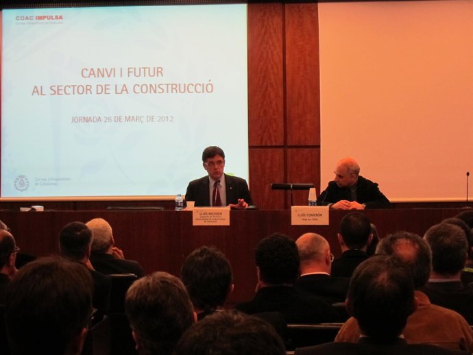 El Conseller Recoder Y Lluïs Comerón (COAC)