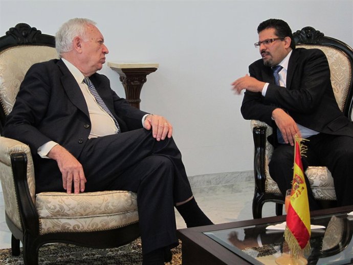 El Ministro Garcia-Margallo En Tunez