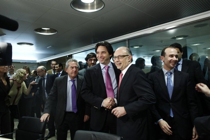 Cristóbal Montoro En El Consejo De Política Fiscal Y Financiera