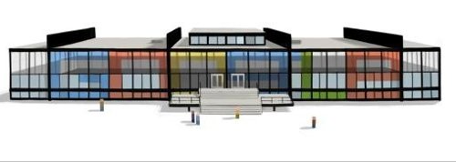 'Doodle' Arquitecto Van Der Rohe