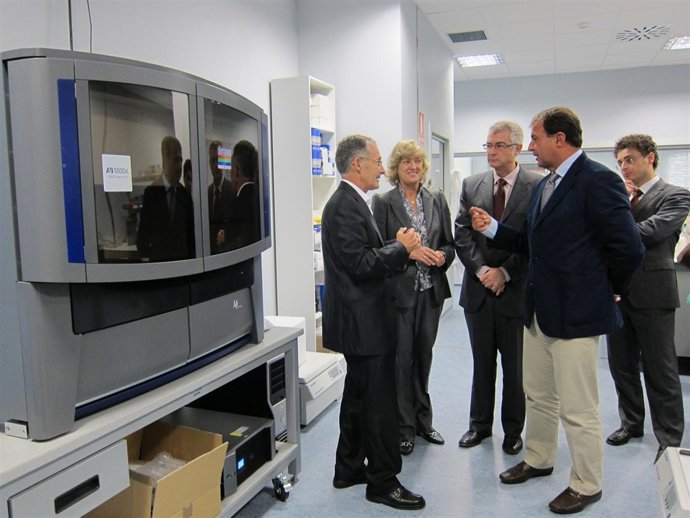 Javier Guerra, Conselleiro De Industria Y Ángel Carracedo, Fundación Genómica