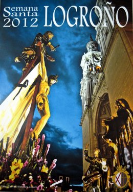 Cartel Anunciador De La Semana Santa De Logroño 2012
