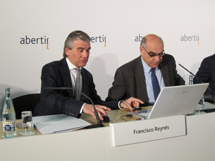 El Consejero Delegado De Abertis, Francisco Reynés, Y El Pte., Salvador Alemany
