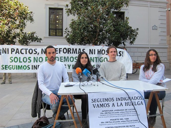 Rueda De Prensa Del Movimiento Del 15M