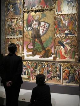 Exposición De Arte Gótico En El MNAC