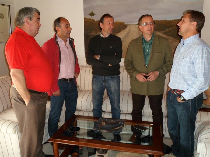 Bomberos De Cáceres En La Diputación