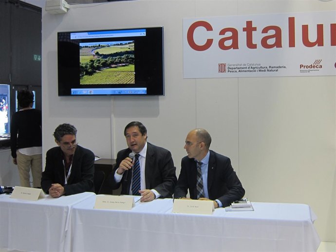 El Conseller J.M. Pelegrí Y El Director General Del Incavi Jordi Bort