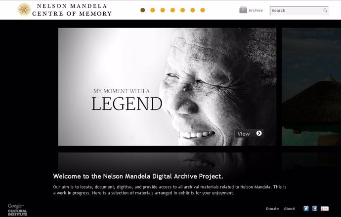 Archivo Digital De Nelson Mandela
