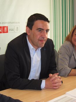 El Secretario General Del PSOE De Huelva, Mario Jiménez. 