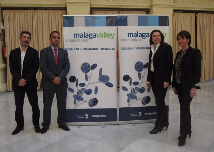 Cortés, Martín Rojo Y Molina Presentan 'Málaga Valley Emprendedores'