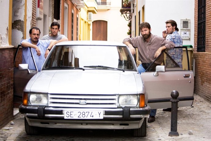 Rodaje En Sevilla De La Película Grupo7, Dirigida Por Alberto Rodríguez 