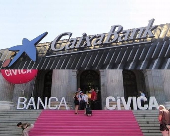 La Caixa y Banca Cívica deciden su fusión