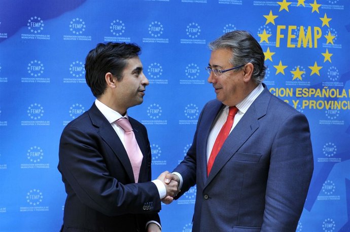 José Manuel Rey Varela (Fegamp) Y Juan Ignacio Zoido (FEMP)