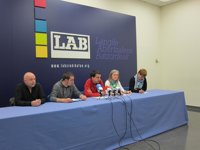 LAB dice que será la "mayor huelga" de Euskadi ante una reforma que abre "una nueva fase de destrucción de empleo"