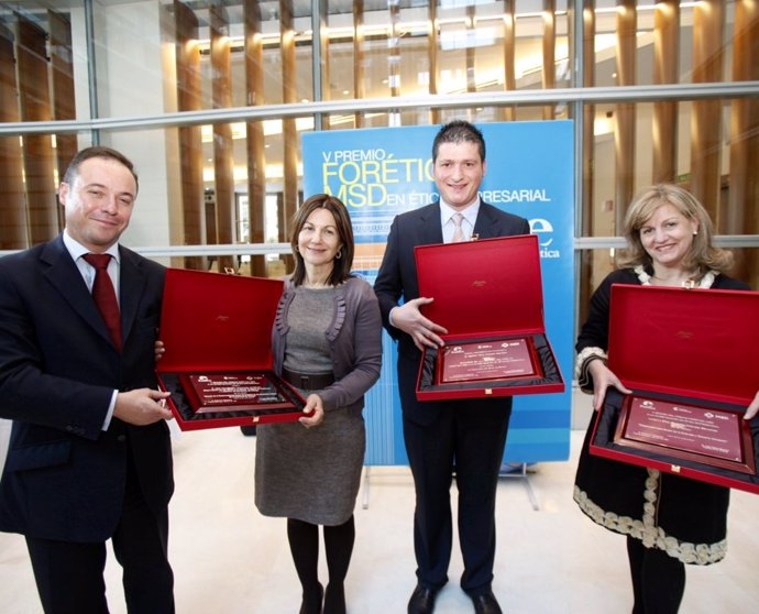 Ganadores Del V Premio Forética-MSD A La Investigación En Ética Empresarial