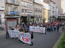 Manifestación De Actores En Santiago Por El Día Mundial Del Teatro