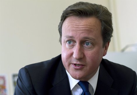 El Primer Ministro Británico, David Cameron