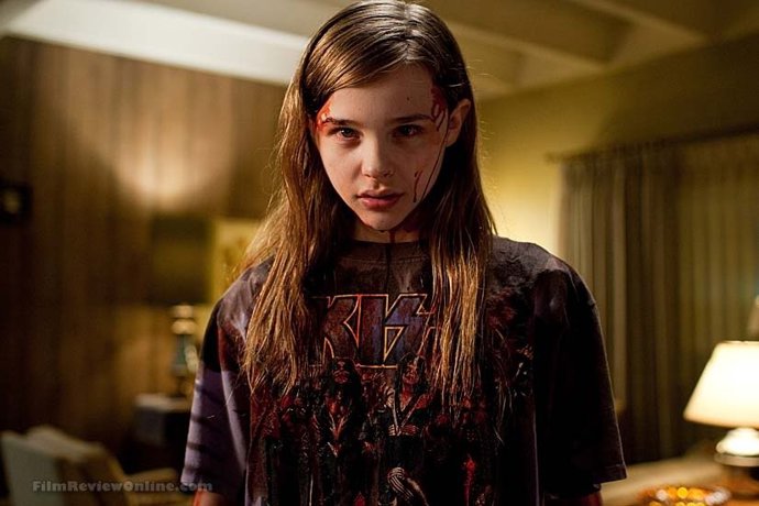 Chloë Moretz En Déjame Entrar