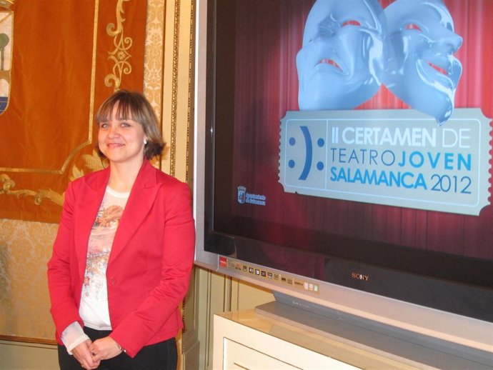 La Concejal De Juventud Del Ayuntamiento De Salamanca, Gozo Merino.