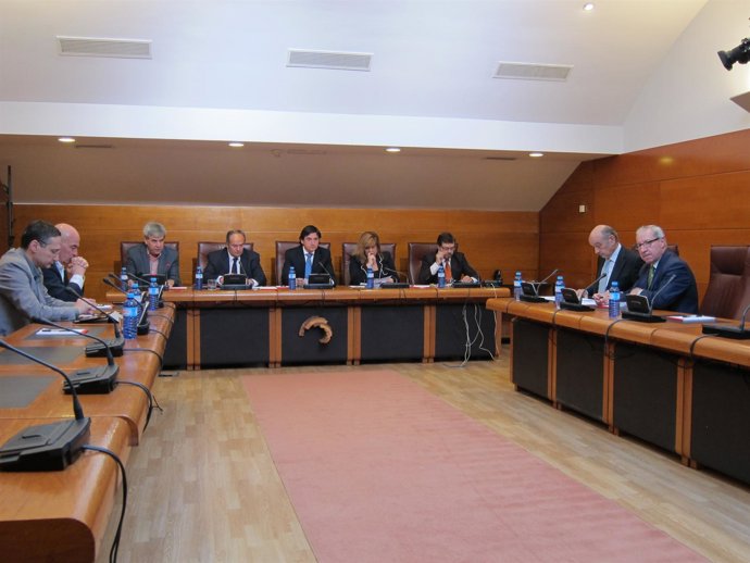 Fernández Y Mazón En La Comisión