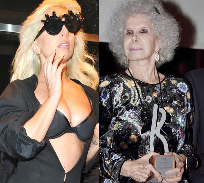 Montaje De Lady Gaga Y La Duquesa De Alba 