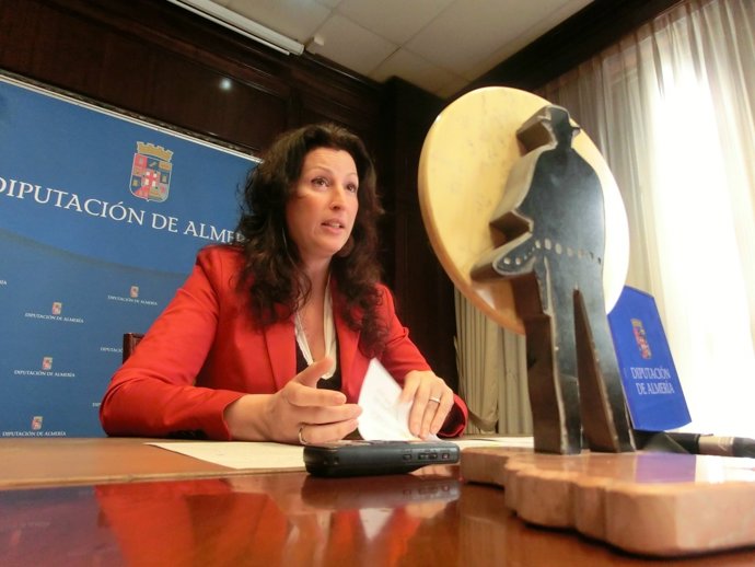 La Diputada Provincial De Cultura, María Vázquez 