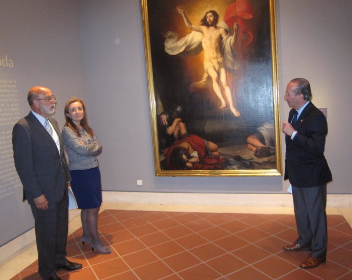 La Obra 'Resurrección Del Señor' De Murillo Se Expone En El Bellas Artets
