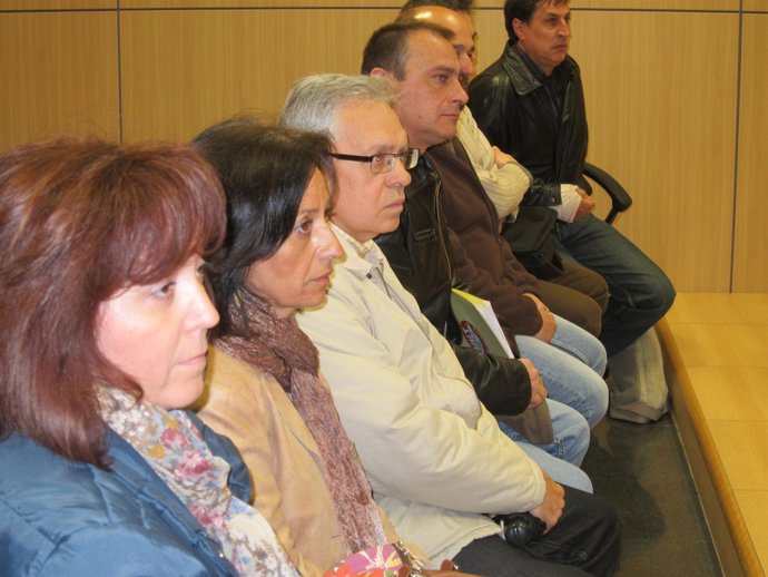 Algunos Sindicalistas Durante El Juicio