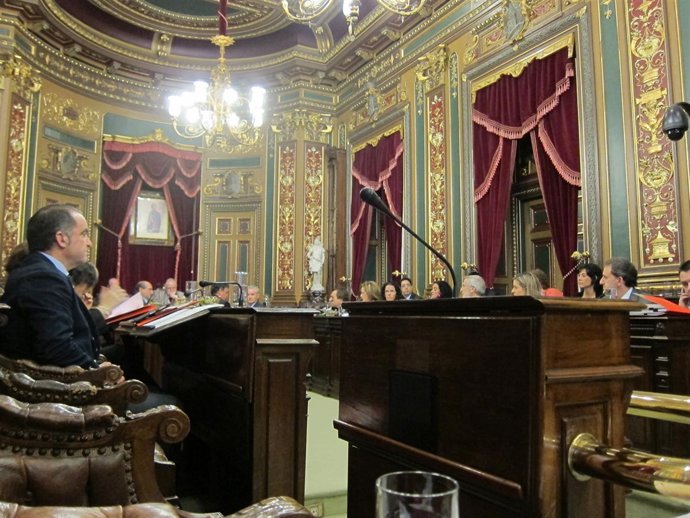 Pleno Del Ayuntamiento De Bilbao.