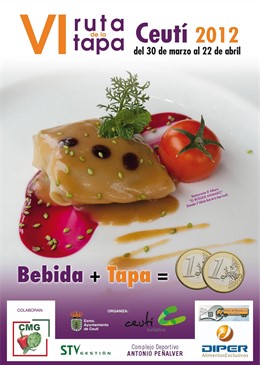 Cartel Ruta Tapa Ceutí