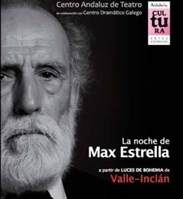 Cartel De 'La Noche De Max Estrella'