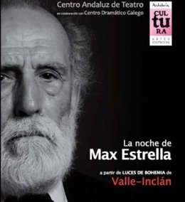 Cartel De 'La Noche De Max Estrella'
